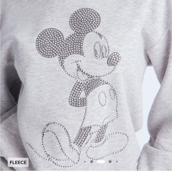 Mickey Mouse Rhinestone Sweatshirt - Picture 2 of 4